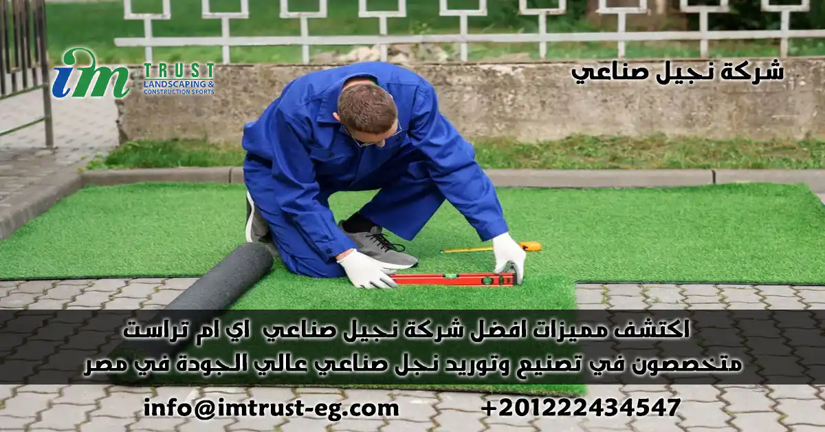 تبحث عن شركة نجيل صناعي موثوقة؟ IM Trust خبرة 20 عامًا بأعلى جودة. حلول متكاملة لملاعب وحدائق مصر. استثمر صح بأسعار تنافسية!